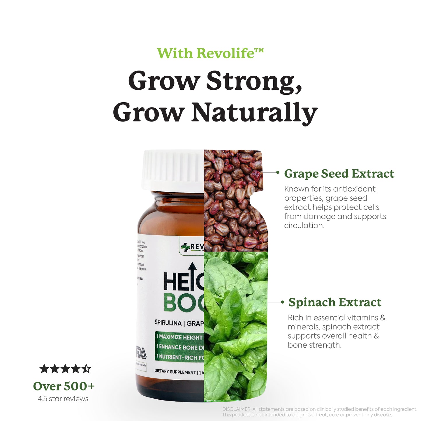 Revolife™ Height Boost - 1 Bottle(1 Month)