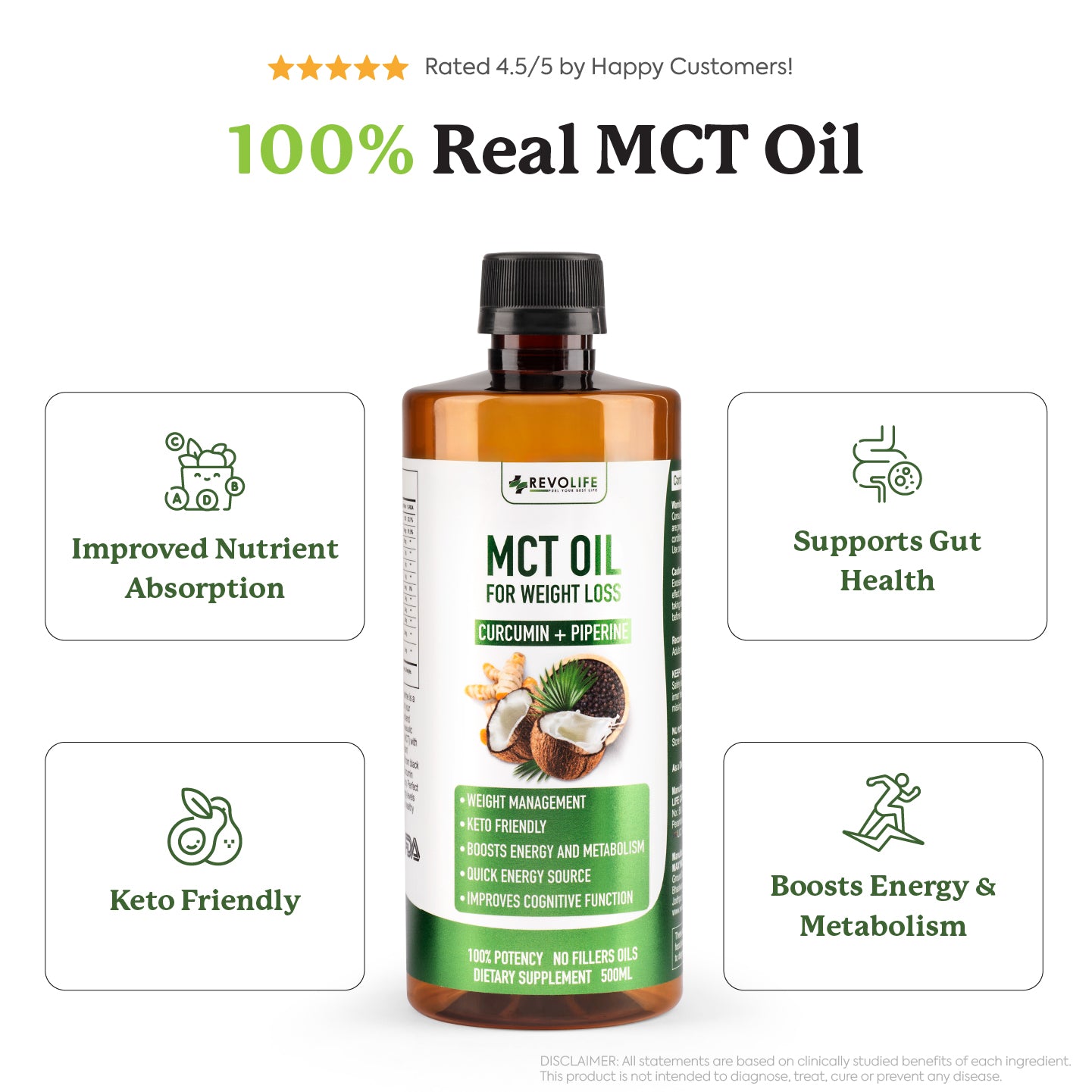 Revolife™ MCT Oil - 1 Bottle(1 Month)