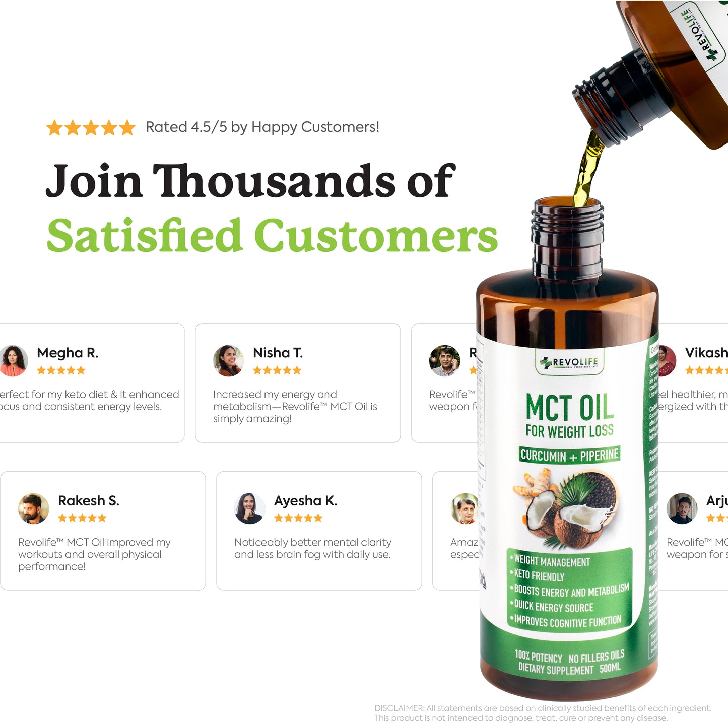 Revolife™ MCT Oil - 1 Bottle(1 Month)