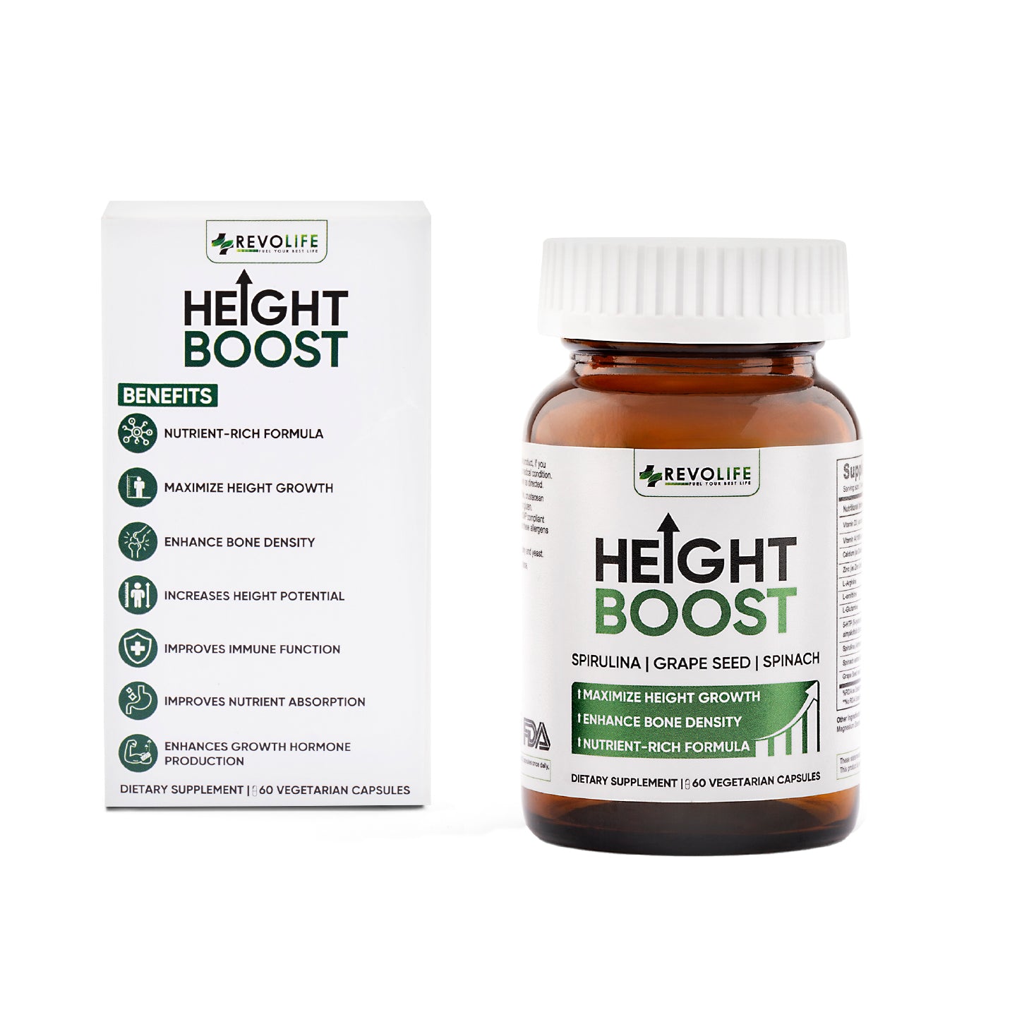 Revolife™ Height Boost - 1 Bottle(1 Month)